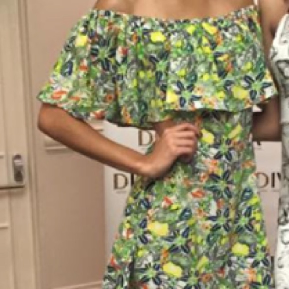 Off the shoulder dress